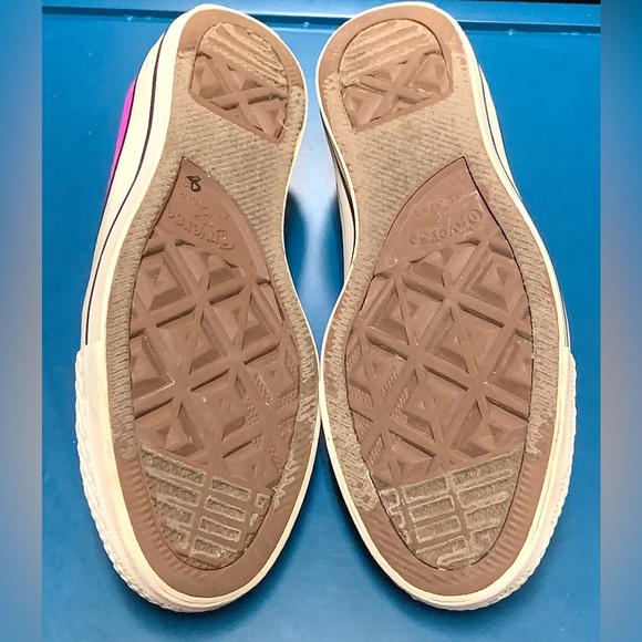 Women’s 7 EU 37.5 Converse All Star Chuck Taylor Double Tongue Patterned Shoes - Picture 11 of 16